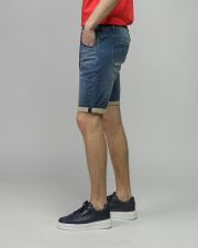 BLUE MEN'S JOGJEANS SHORTS