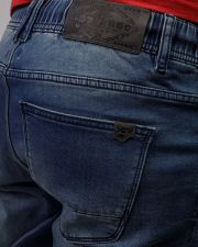 BLUE MEN'S JOGJEANS SHORTS