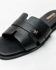 BLACK WOMEN'S SLIPPERS  - BRIELLE
