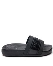 BLACK MEN'S SLIPPERS  - SALVERO