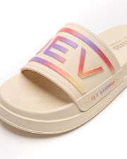 BEIGE WOMEN'S SLIPPERS  - LUMIA