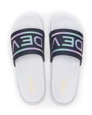 WHITE WOMEN'S SLIPPERS  - LUMIA