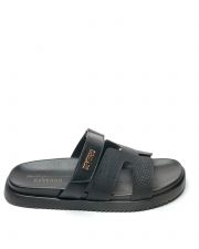 BLACK WOMEN'S SLIPPERS  - HARPER