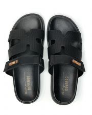 BLACK WOMEN'S SLIPPERS  - HARPER