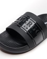 BLACK MEN'S SLIPPERS  - SALVERO