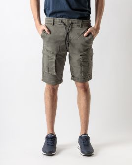 KHAKI MEN'S JOGJEAN SHORTS 1D23SS1134MP7106