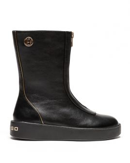 BLACK WOMEN'S BOOTS - CORDELIA DE-SH4506PU 23FW