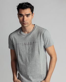 GREY MEN'S T-SHIRT 1D24SS4056SS0105