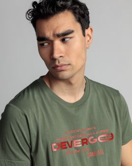 GREEN MEN'S T-SHIRT 1D24SS4023SS0105