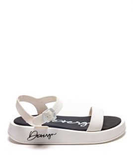 WHITE WOMEN'S SANDALS - SIMONETTA DE24SS4500PV