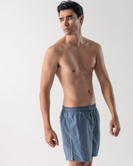BLUE MEN'S BEACH SHORTS 1D24SS1056SP6000