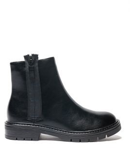 BLACK WOMEN'S ANKLE BOOTS - CAREN DE24FW4533PU