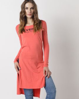 RED WOMEN'S LS T-SHIRT 2D22FW4538LS0224