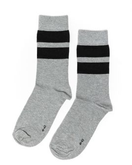 GREY MEN'S SOCKS 1D24FW8058ZO8000