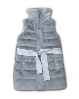 GREY WOMEN'S VEST 2D24FW7520SL1200