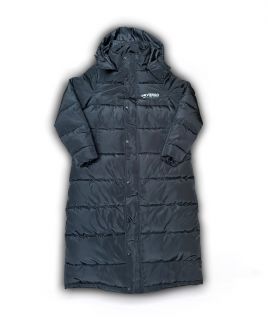 BLACK WOMEN'S LONG COAT 2D24FW3508KA1600