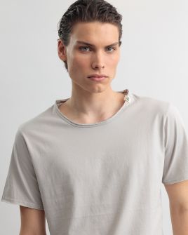 GREY MEN'S T-SHIRT 1D25SS4063SS0106