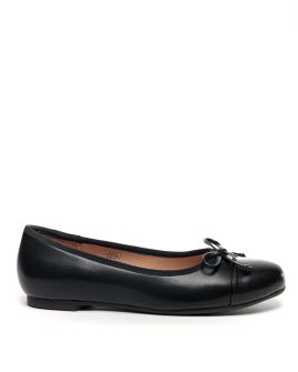 BLACK WOMEN'S BALLET FLATS - BABETTE DE25SS5550PU RT