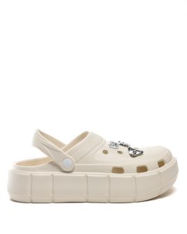 WHITE WOMEN'S SLIDES - MILLIE DE25SS2571EV DG