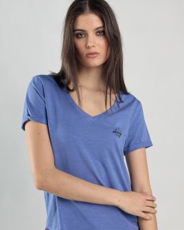 PURPLE WOMEN'S T-SHIRT 2D25SS4548SS3805