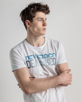 WHITE MEN'S T-SHIRT 1D25SS4049SS0105