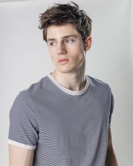 GREY MEN'S T-SHIRT 1D25SS4024SS0106