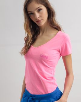 PINK WOMEN'S T-SHIRT 2D25SS4537SS0205