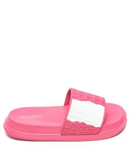 PINK WOMEN'S SLIDES - WAVY DE25SS2510TP RE