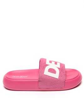 PINK WOMEN'S SLIDES - MOLLY DE25SS2509CA RE