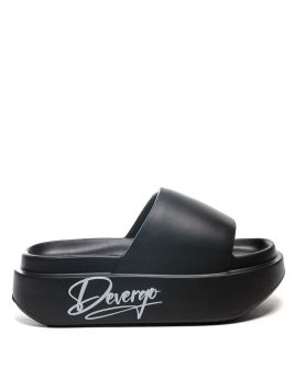 BLACK WOMEN'S SLIDES - KINGA DE25SS2551EV HV