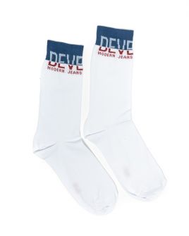 WHITE MEN'S SOCKS 1D25SS8052ZO8000
