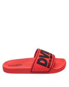 RED MEN'S SLIDES - BEACH DE25SS2018TP SY