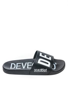 BLACK MEN'S SLIDES - CARAVEL MILLENIUM DE25SS2026MI SY