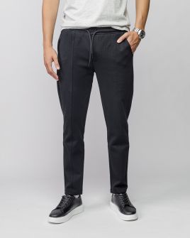 BLACK MEN'S SWEATPANTS 1D25FW1192LP0705