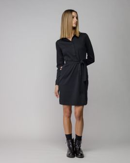 GREY WOMEN'S SHIRT DRESS 2D25FW9560DR1305