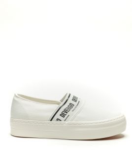 WHITE WOMEN'S BALLERINA  - HAVANA DE26SS3535CA KD