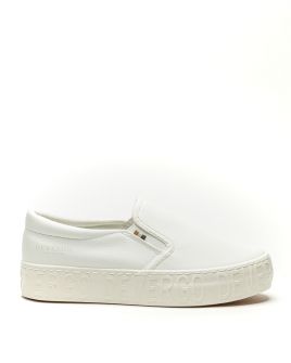 WHITE WOMEN'S BALLERINA  - HELIA PU DE26SS3515PU KD