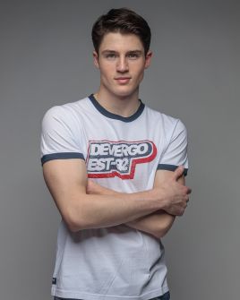 WHITE MEN'S SHORT SLEEVE T-SHIRT 1D26SS4024SS0105