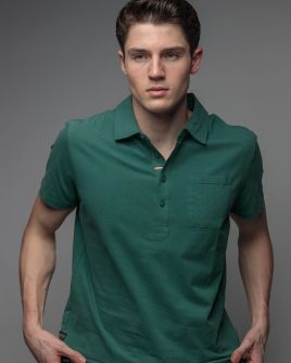 PETROL FÉRFI RÖVID UJJÚ GALLÉROS PÓLÓ 1D26SS4074SS0105