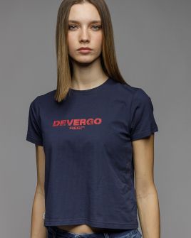 BLUE WOMEN'S SHORT SLEEVE T-SHIRT 2D26SS4542SS0224