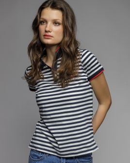 BLUE WOMEN'S SHORT SLEEVE T-SHIRT 2D26SS4528SS0105