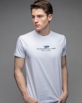 WHITE MEN'S SHORT SLEEVE T-SHIRT 1D26SS4018SS0105