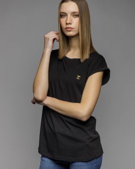 BLACK WOMEN'S TOP 2D26SS4519SL0105