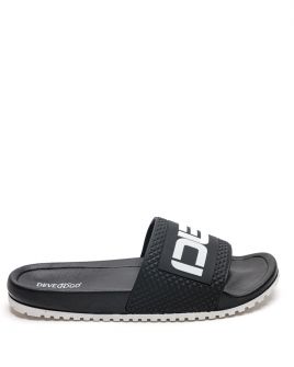 BLACK MEN'S SLIPPERS  - ALFIE DE26SS2008TP RE