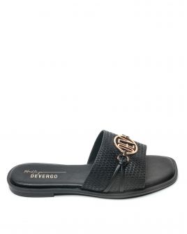 BLACK WOMEN'S SLIPPERS  - SAVANNAH DE26SS2538CA SY