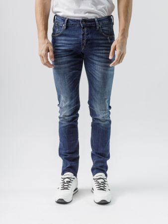 INDIGO MEN'S JEANS - DYLAN 24102 1J24SS0008LP7682ST