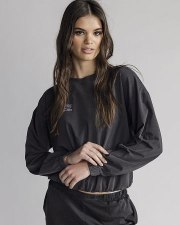 GREY WOMEN'S PULLOVER 2D24SS4593LS0224