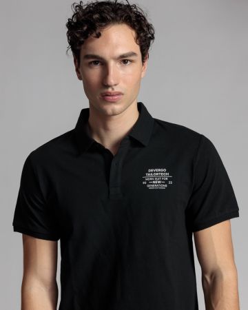 BLACK MEN'S T-SHIRT 1D24SS4059SS2405