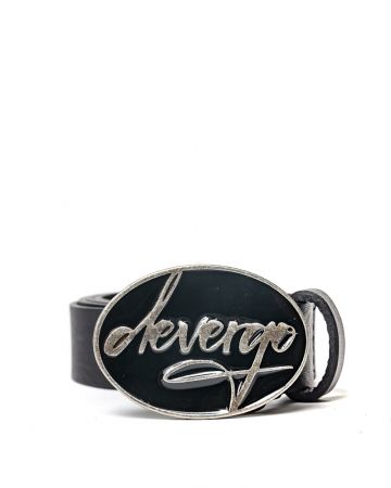 BLACK WOMEN'S LEATHER BELT 2D24FW8580BL2100