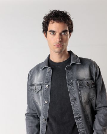 INDIGO MEN'S DENIM JACKET 1J24FW7051KA3550SD